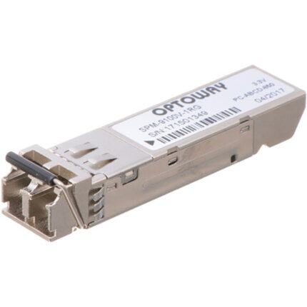 AJA FiberLC-1RX-MM – 1 Canal 3G-SDI Multi Mode LC Fiber Rx SFP pour FIDO