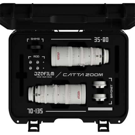 DZOFilm Catta 35-80 & 70-135mm T2.9 (Sony E, Blanc) – Objectif