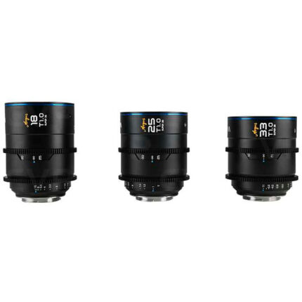 Laowa Argus Cine S35 18/25/33mm T1 (Nikon Z)  – Kit d’objectifs