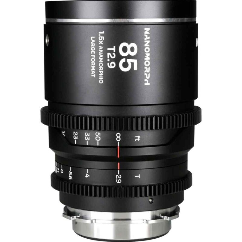 Laowa Nanomorph 85mm objectif anamorphique argent