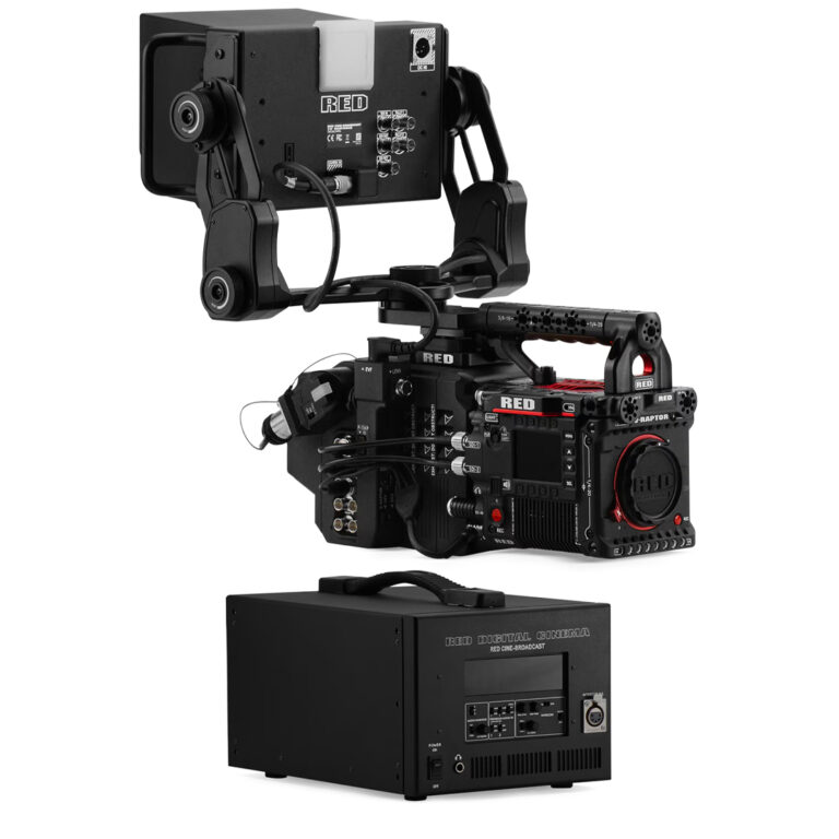 RED V-RAPTOR 8K S35 – Cine-Broadcast Pack​ (Half Rack)