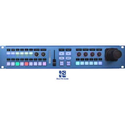 SKAARHOJ Rack Fusion Live avec NKK, Hall-Effect Joystick & Blue Pill – Surface de controle
