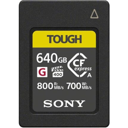 Sony TOUGH CFexpress Serie G Type A 640Gb – Carte Mémoire